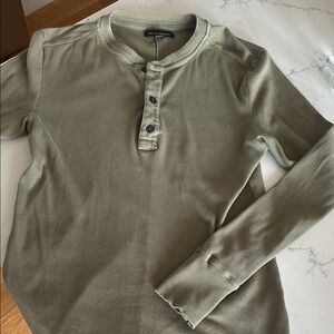 Banana Republic Long Sleeve Henley Shirt